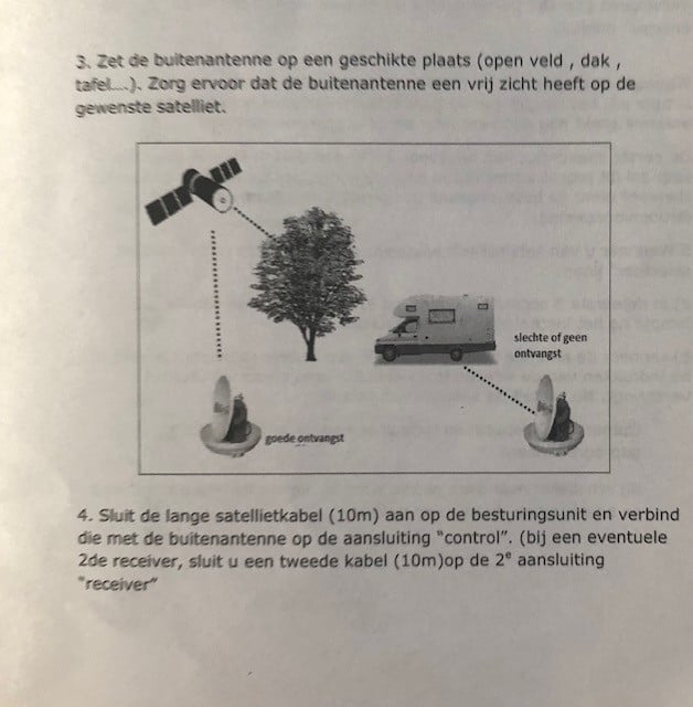 Satenne PS-2 volautomatsch portable satelietsysteem