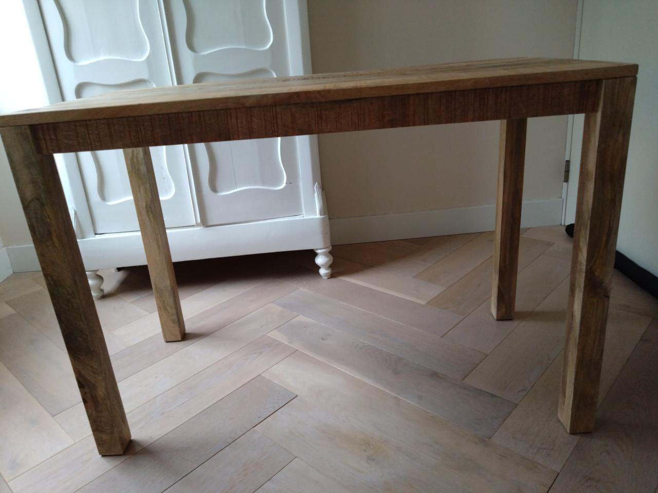 Mangohouten tafel eettafel sidetable NIEUW