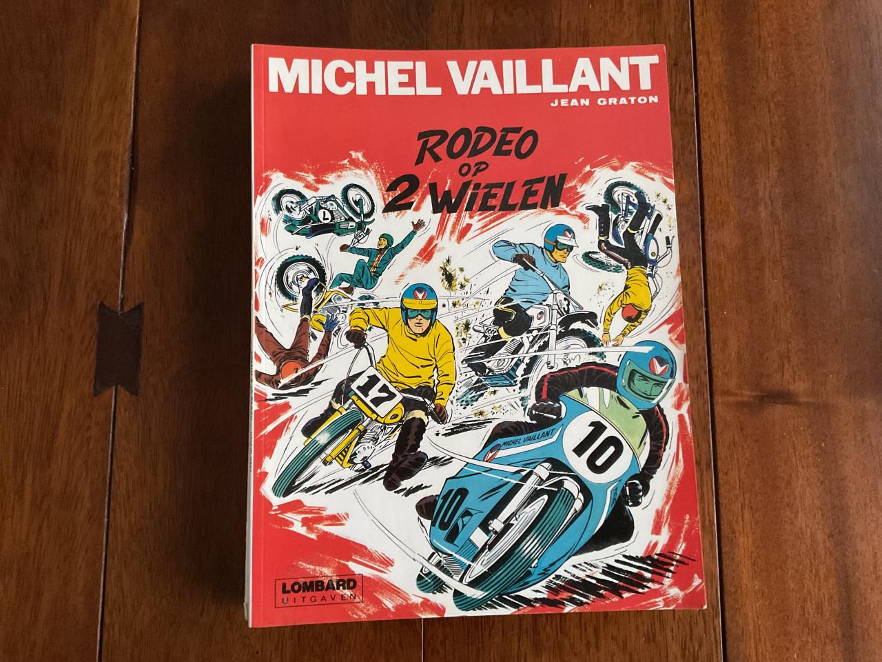 Verschillende stripboekjes van Michel Vaillant.