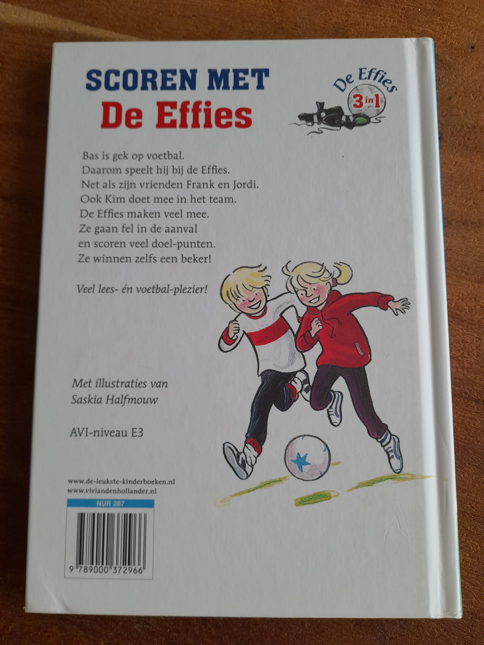 Kinderboek Scoren met De Effies