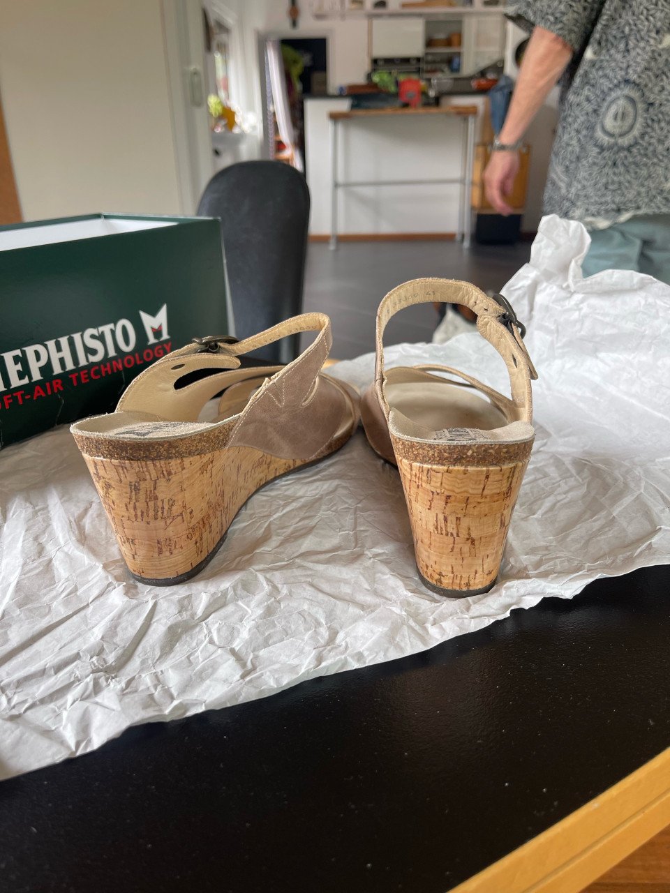 Nieuwe Mephisto sandalen 41