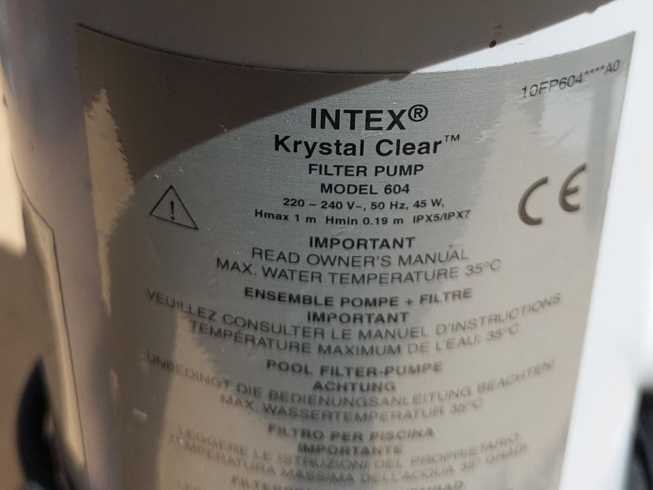 Zwembadpomp Intec