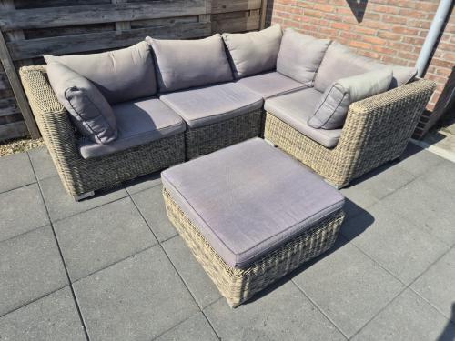 Rotan Loungeset 250 x 174 cm (Bezorging mogelijk)