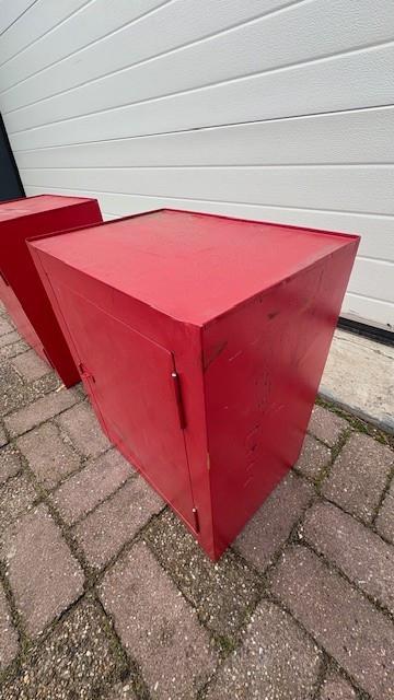 Vintage lockerkast nachtkastjes