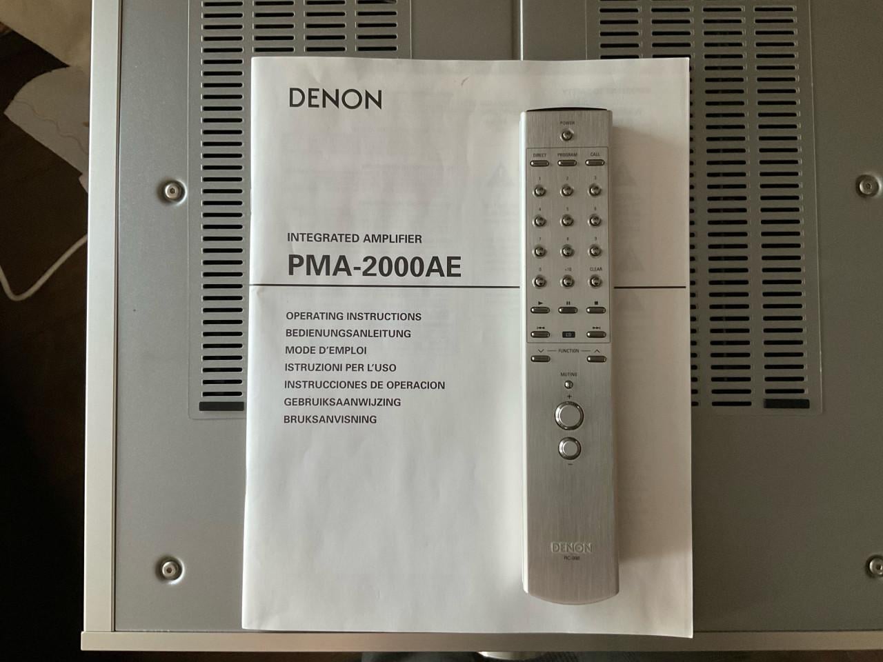 Denon PMA 2000-AE geïntegreerde versterker
