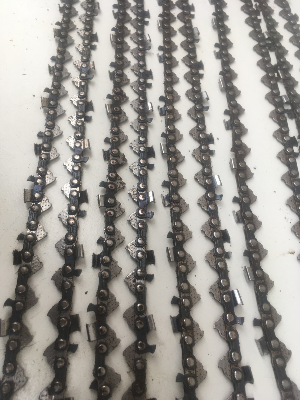 5x zaagketting sp21g voor accukettingzaag husqvarna zo goed als nieuw