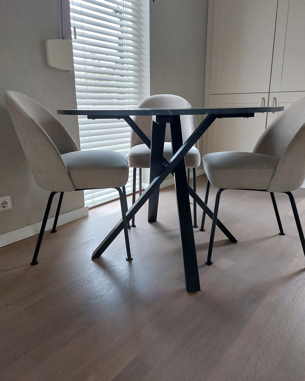 Eethoek incl. 4 stoelen