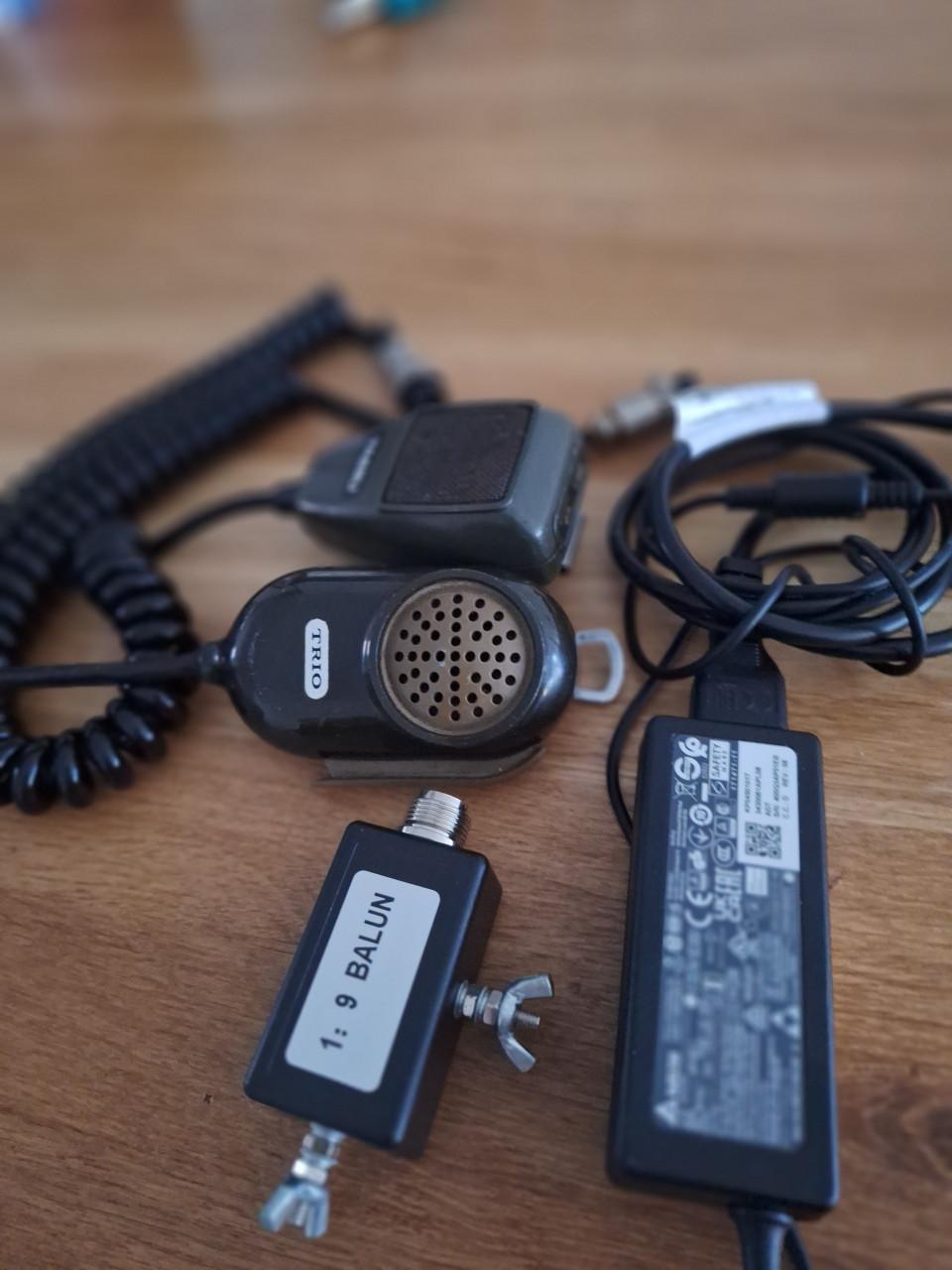 1:9 Balun laptop voeding  2 xmike