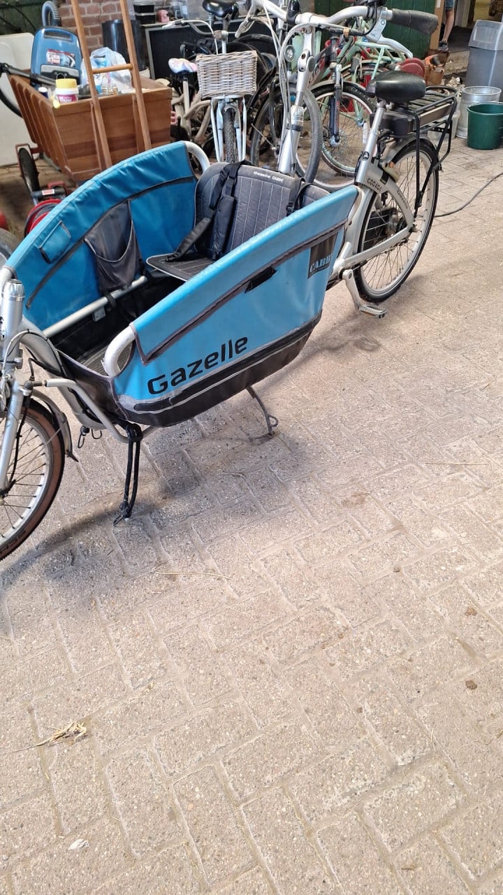 Elektrische bakfiets Gazelle te koop