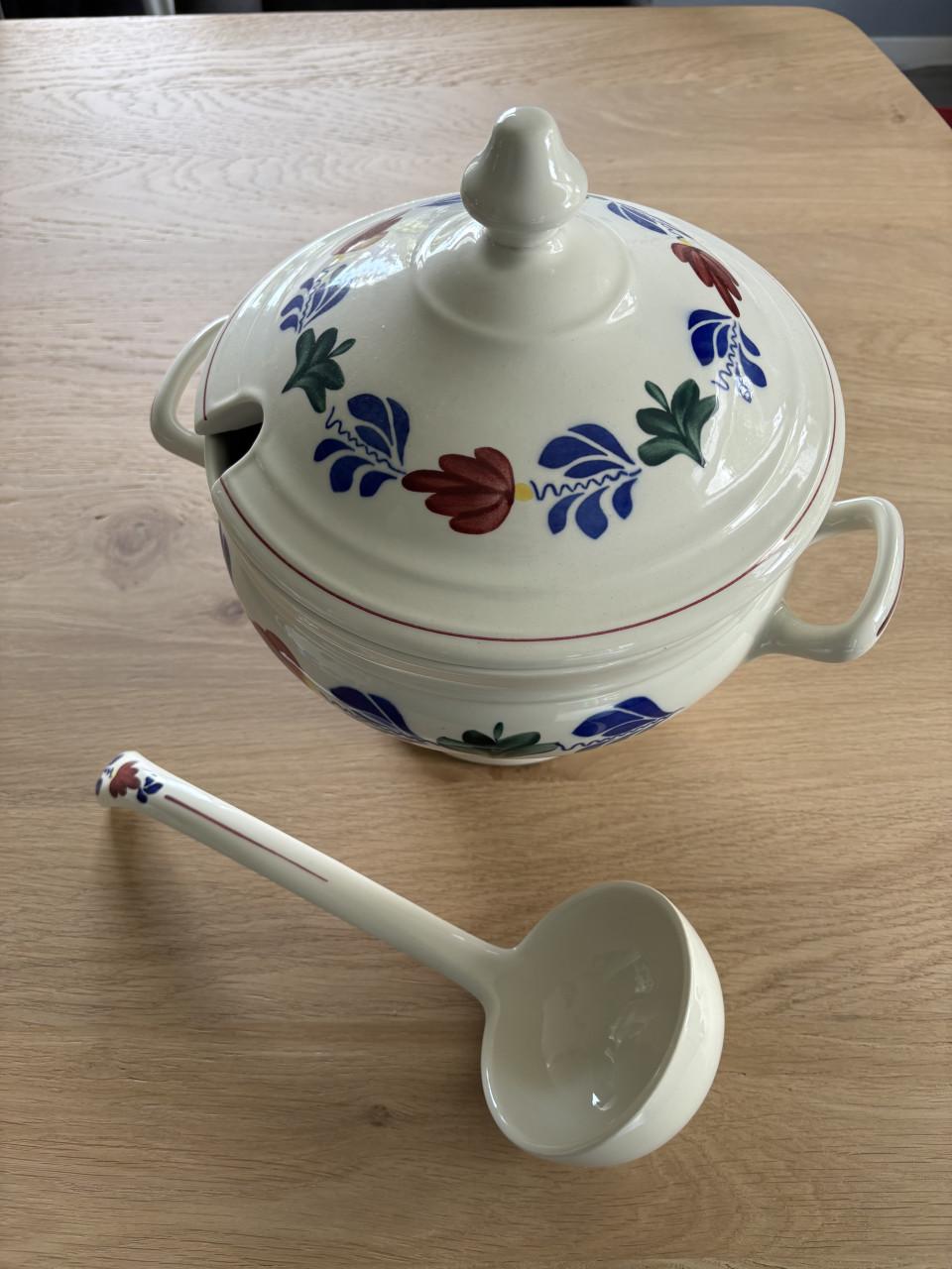 Boerenbont soepterrine