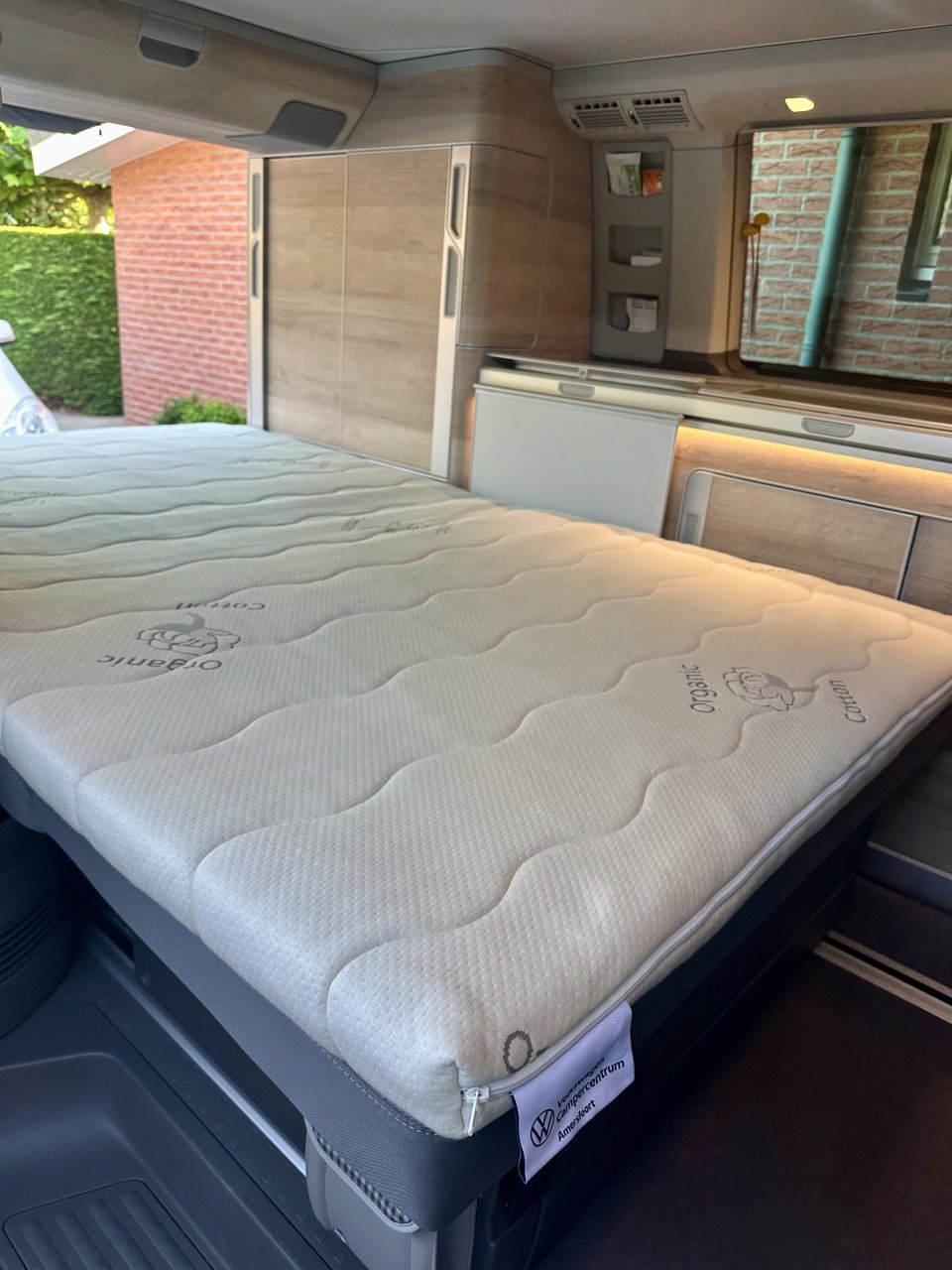 Luxe Matras VW California beneden-bed