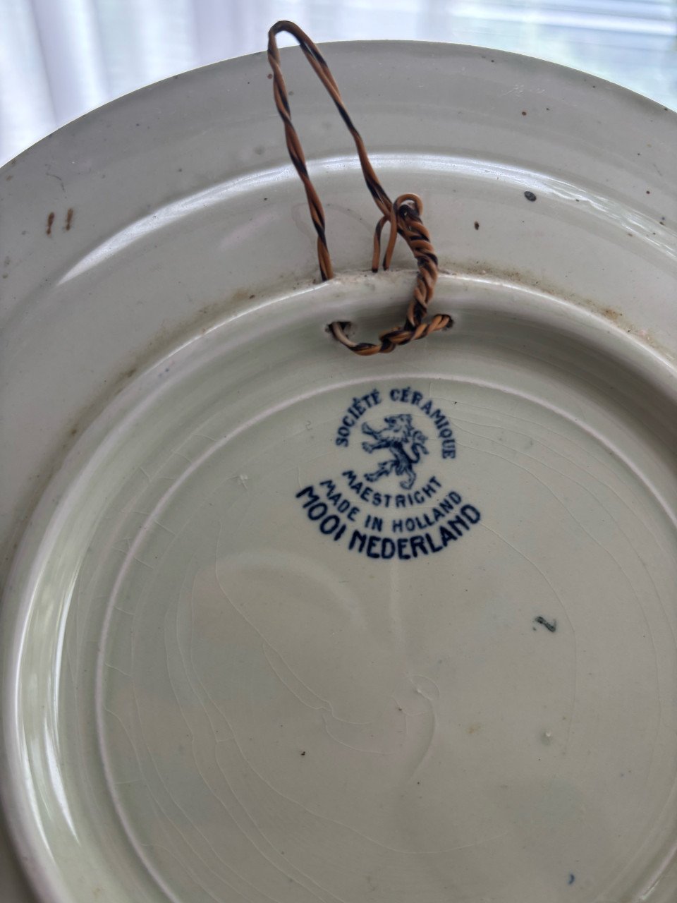 3 Delftsblauwe borden om op te hangen