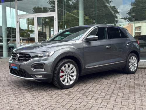 Volkswagen T-roc 1.5 tsi 150pk t-roc sport| dode hoek|trekhaak afn|stuur-st