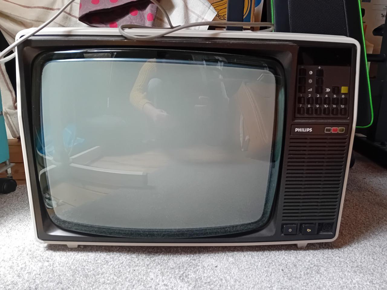 Philips zwart wit tv