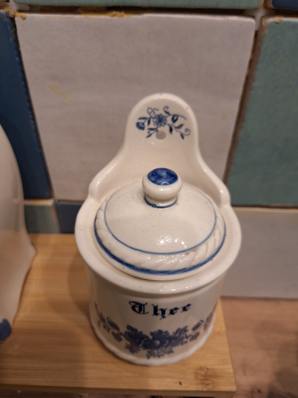2 brocante potten thee