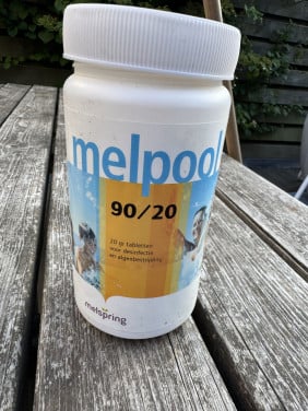 Zwembad chloortabletten 20 grams 1 kg