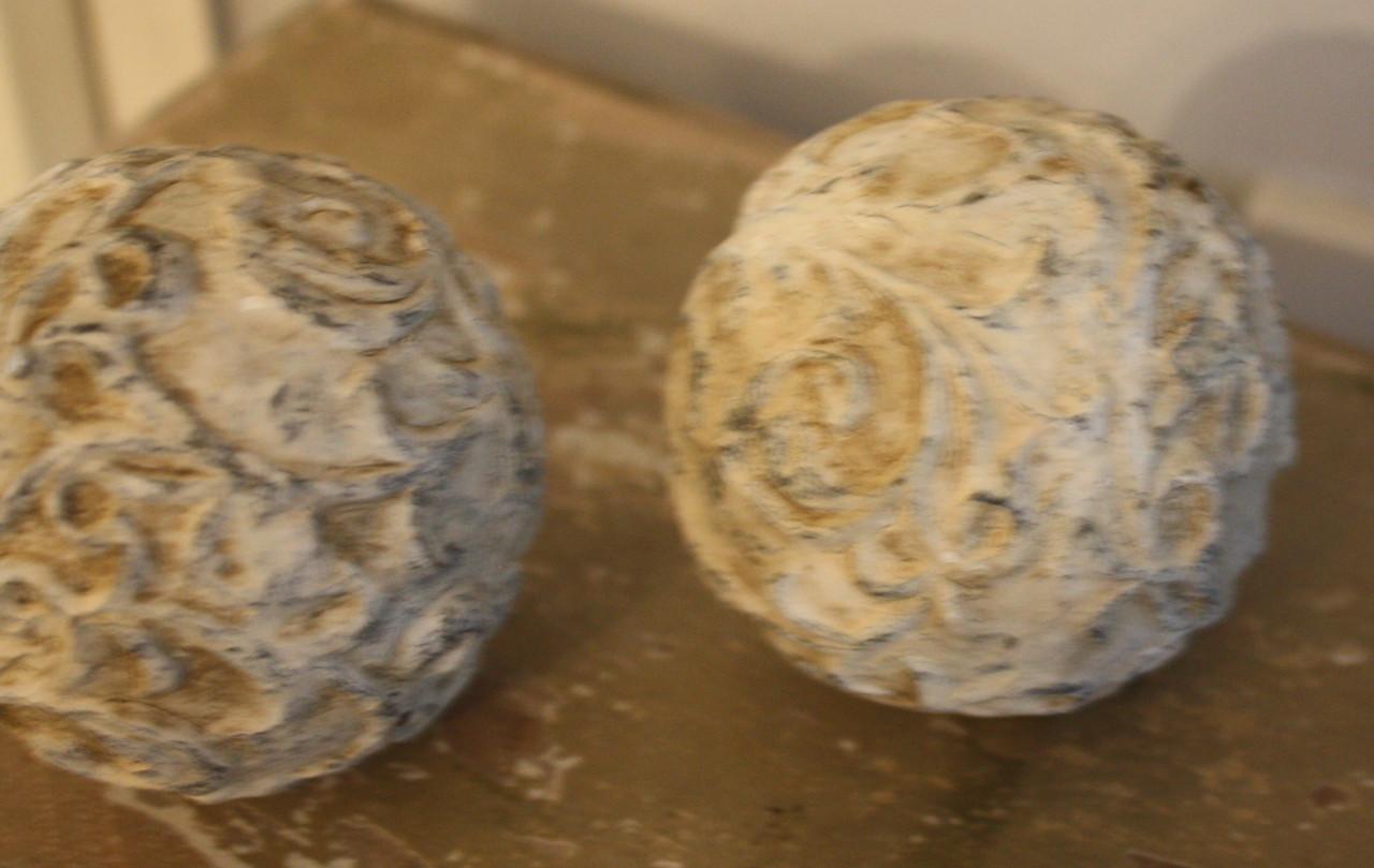 Set van 2 barok ballen