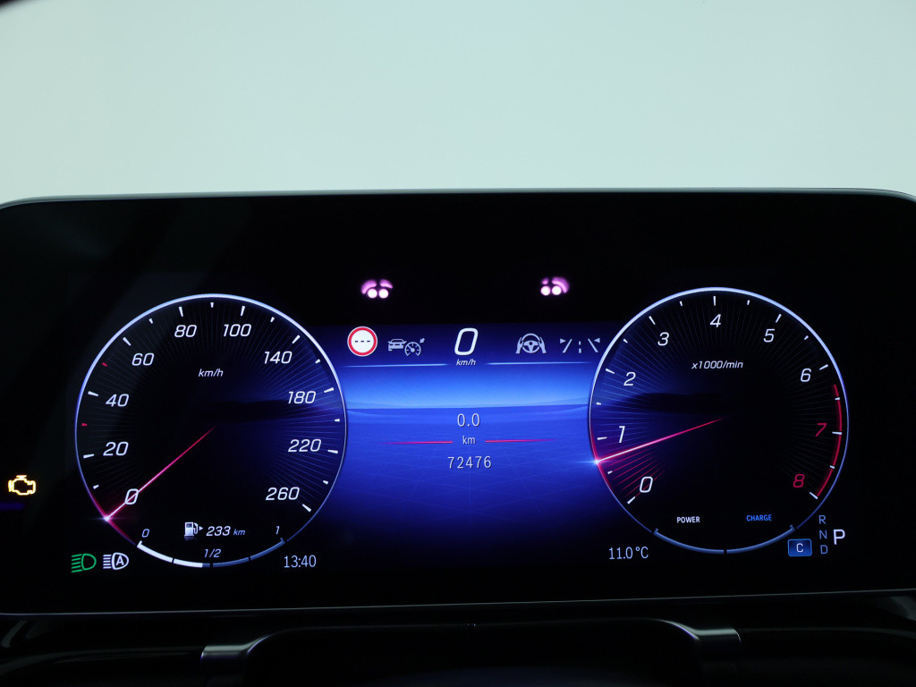 Mercedes-Benz S-klasse 450 4matic lang amg line | dodehoekdetector | panora