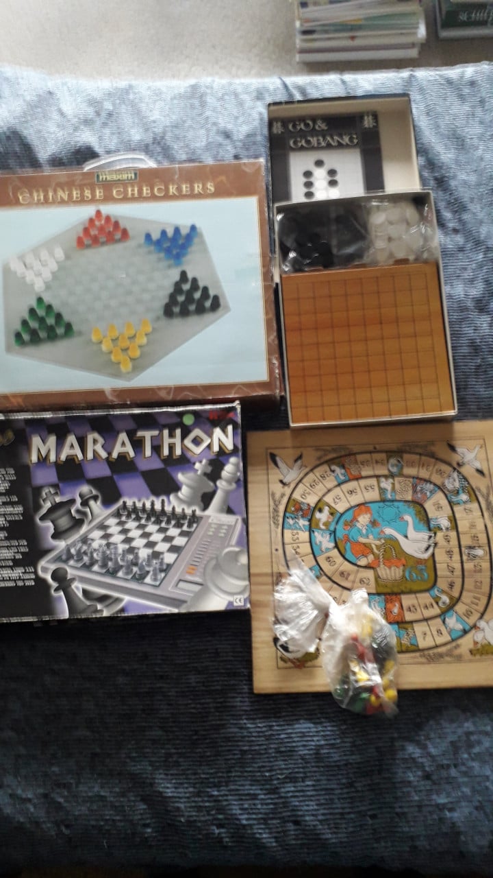 Bordspellen en spelmagazijnen