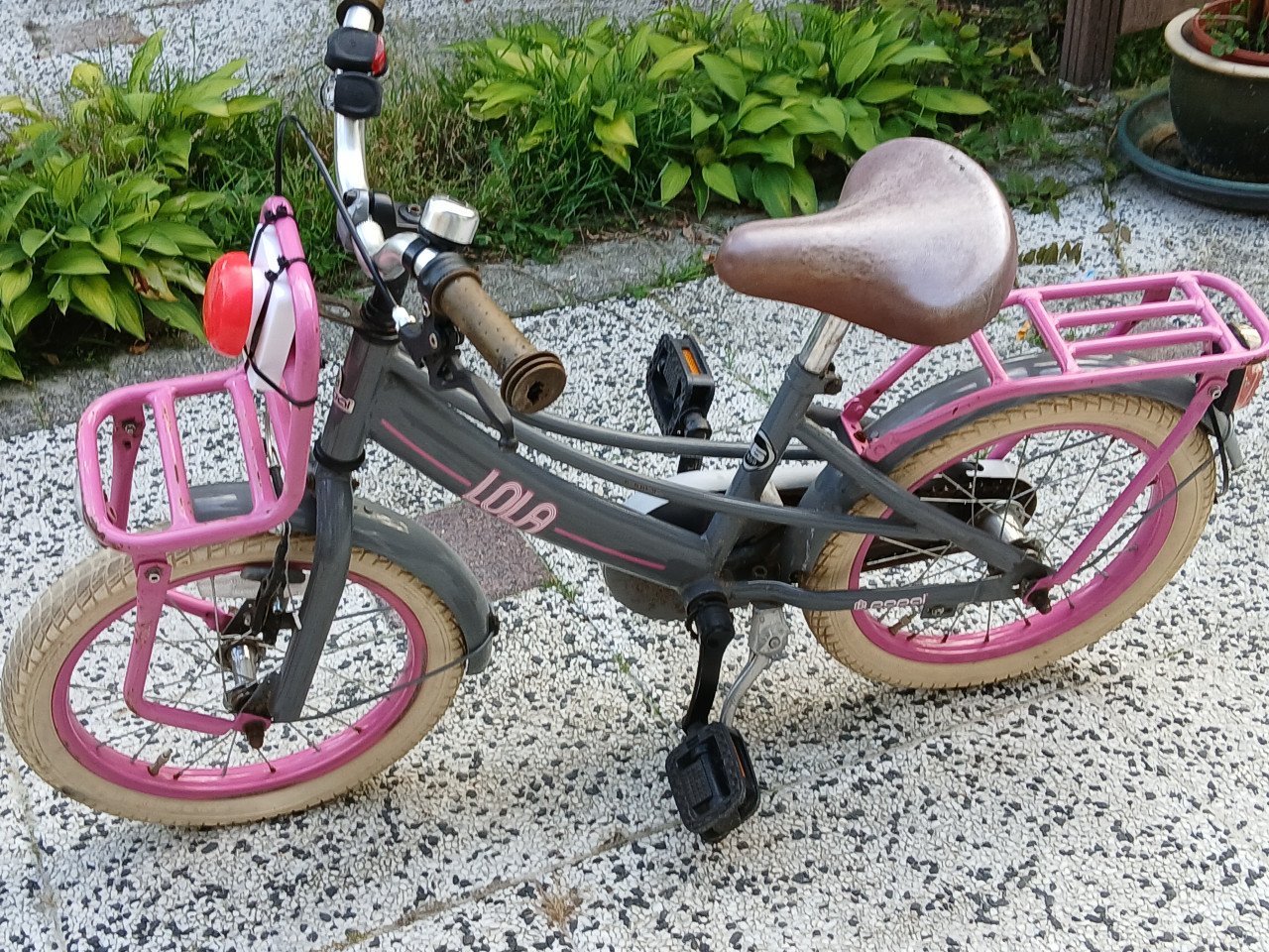 Meisjes fiets Lola 4 tot 7 jaar grijpskerke