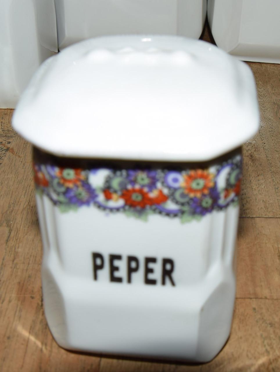 *~* Oude Voorraadpotten kruiden *~* Victoria China