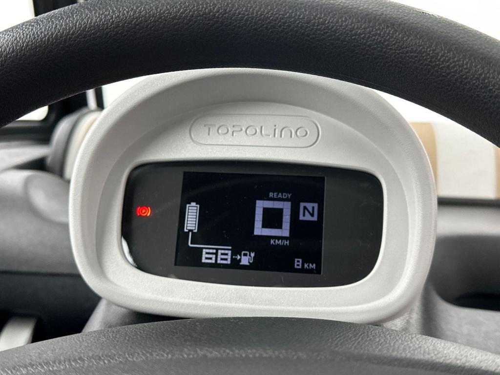 Fiat Topolino | led verlichting | panorama dak | smartphone houder | gratis