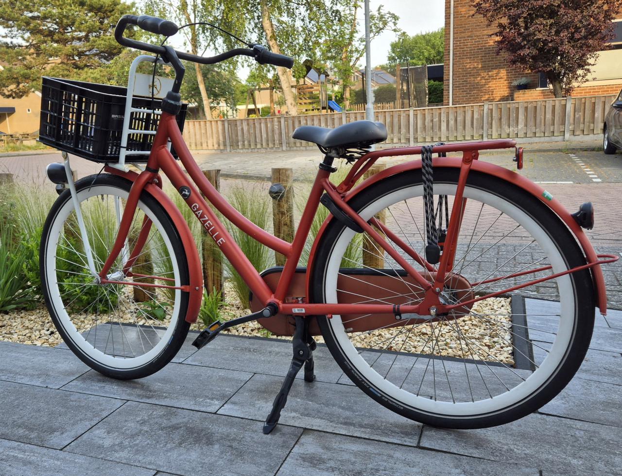 Gazelle PuurNL Damesfiets – Rood – 3 Versnellingen – Zeer nette staat
