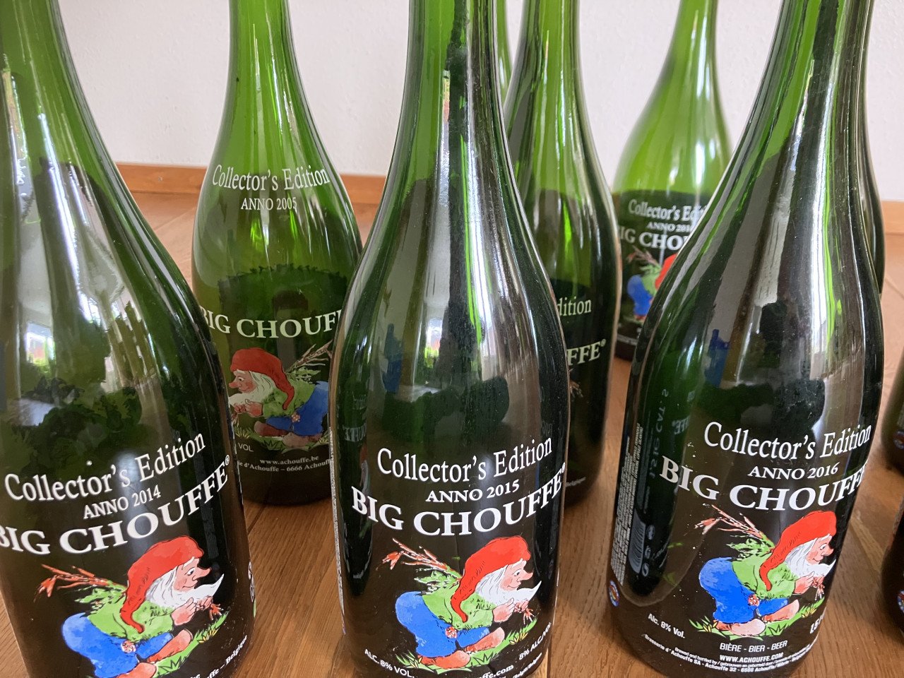 La Chouffe lege XXL-flessen