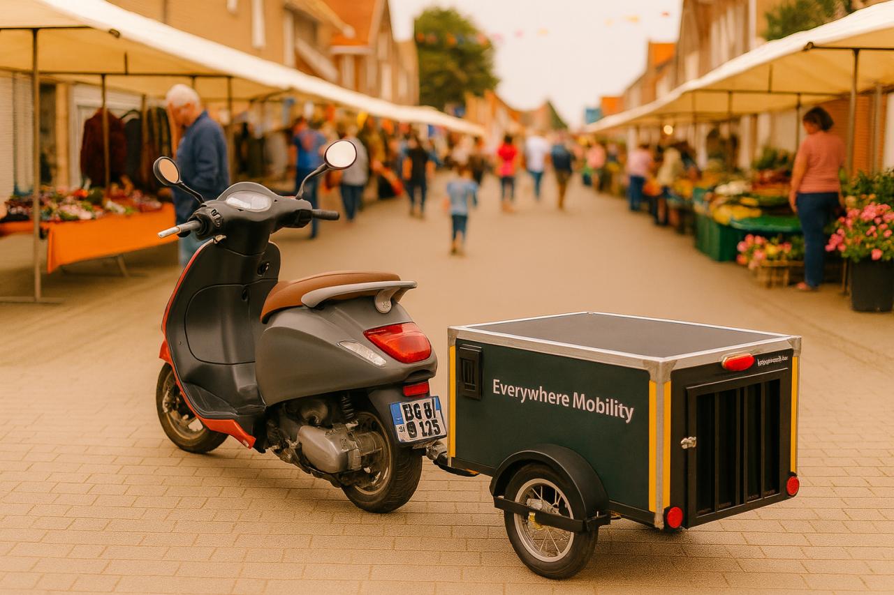 Gesloten Bagagewagentjes met Deksel – Slim Vervoer van Everywhere Mobility