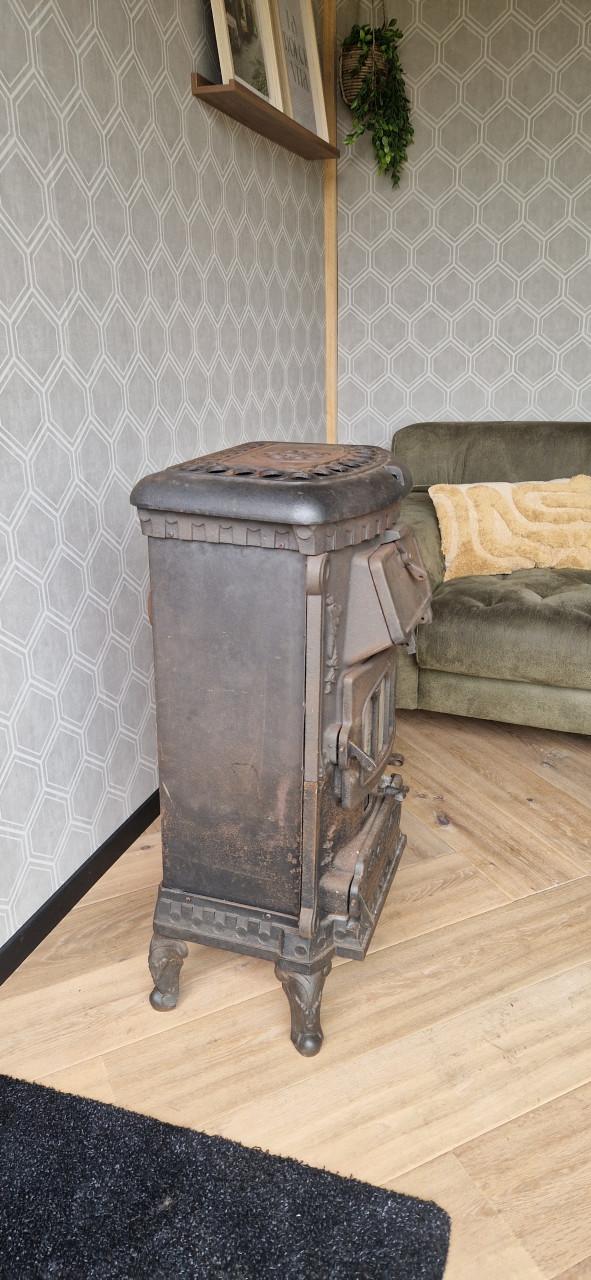 Houtkachel thermocet rose