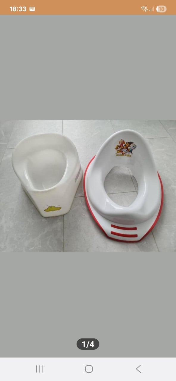 Potje + wc verkleiner