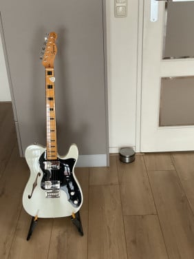 Squier FSR Classic Vibe ''70s Telecaster Thinline Olympic White BAXgarantie