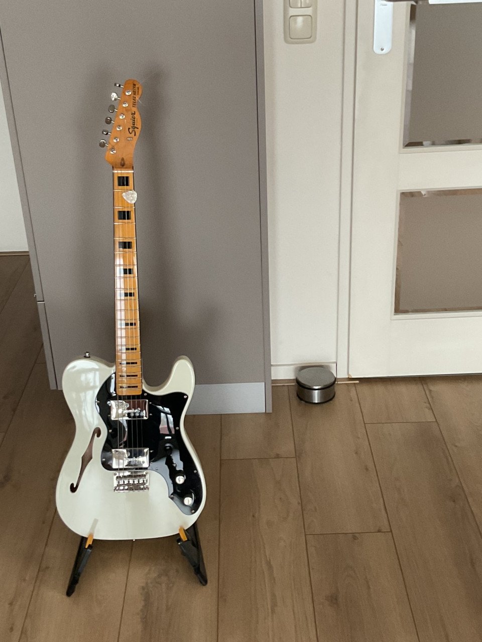 Squier FSR Classic Vibe ''70s Telecaster Thinline Olympic White BAXgarantie