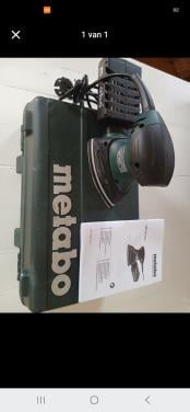Metabo schuurmachine