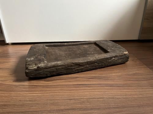 Houten schaal