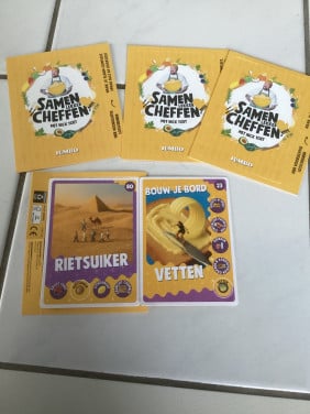 Jumbo samen cheffen kaartjes