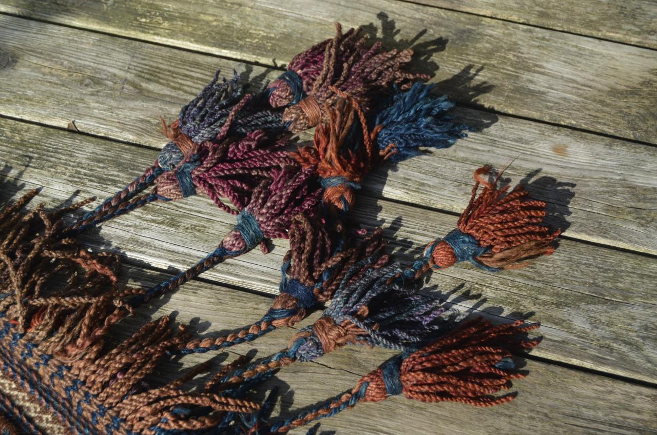 Klein tapijt of weefwerk uit Centraal-Azië (Afghanistan/Turkmenistan)