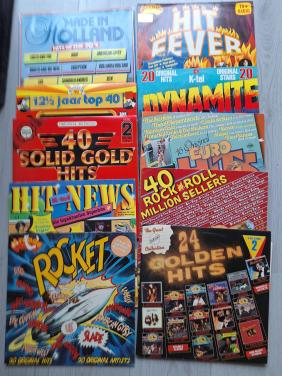 Verzamel lp s jaren 60 70 80