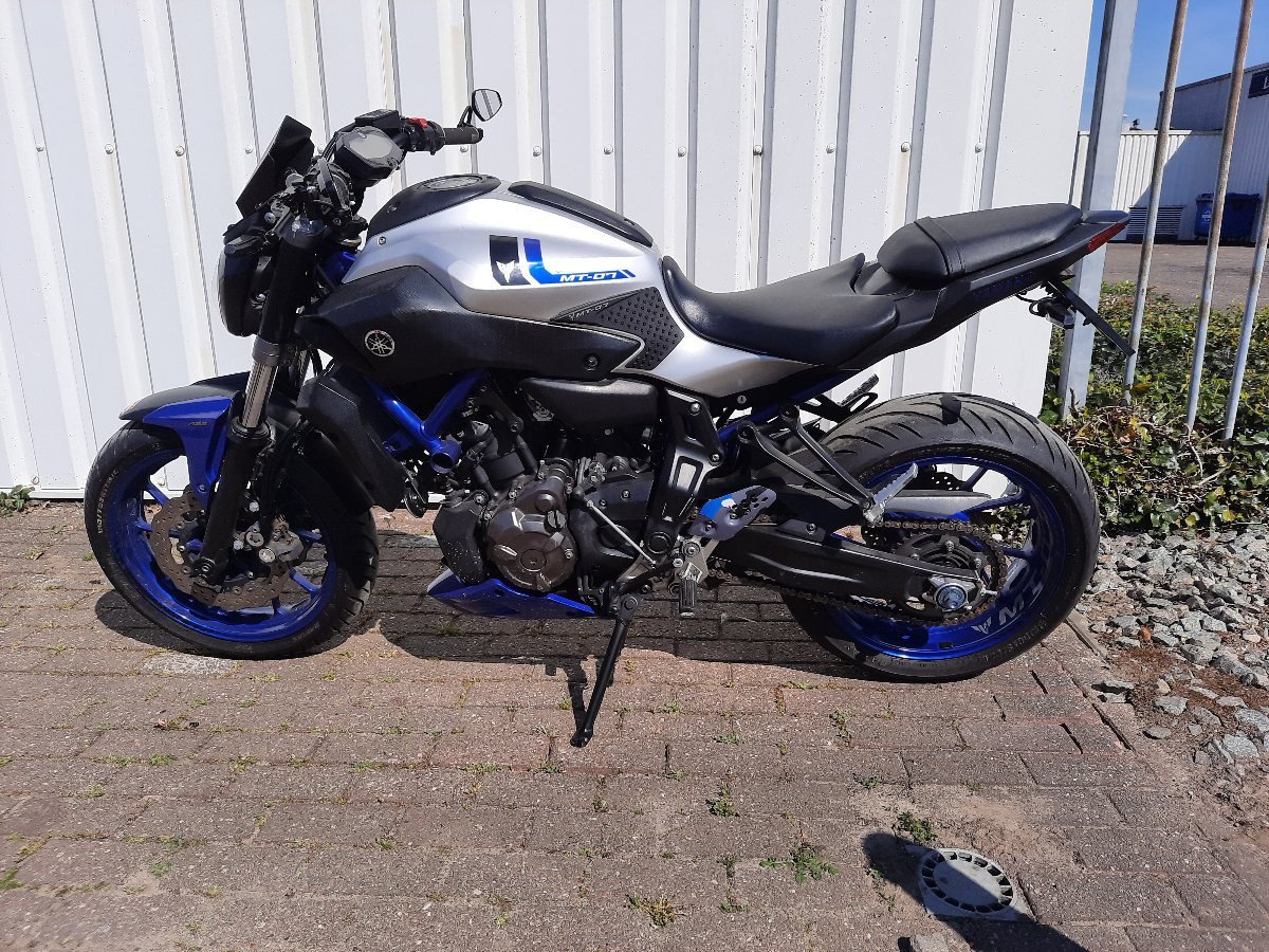 Yamaha MT-07 abs uit 2016 met sportdemper
