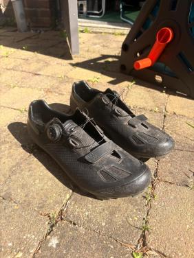 FLR fietsschoenen maat 47 – met BOA sluiting & SPD/X-Track cleats