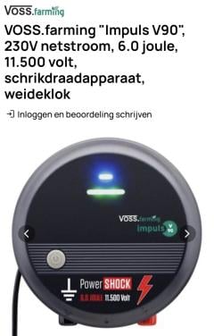 Schrikdraad apparaat VOSS.farming "Impuls V90"
