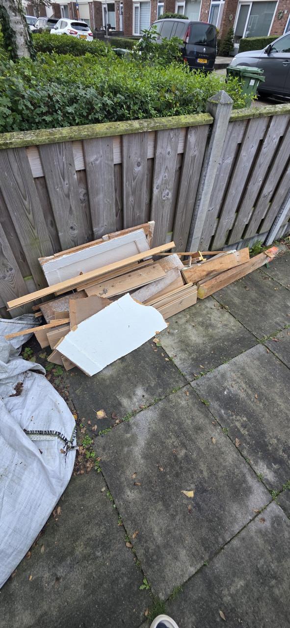 Gratis stapeltje hout