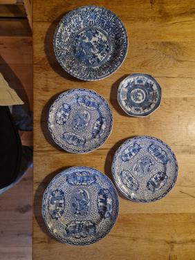 Delfst Blauwe borden