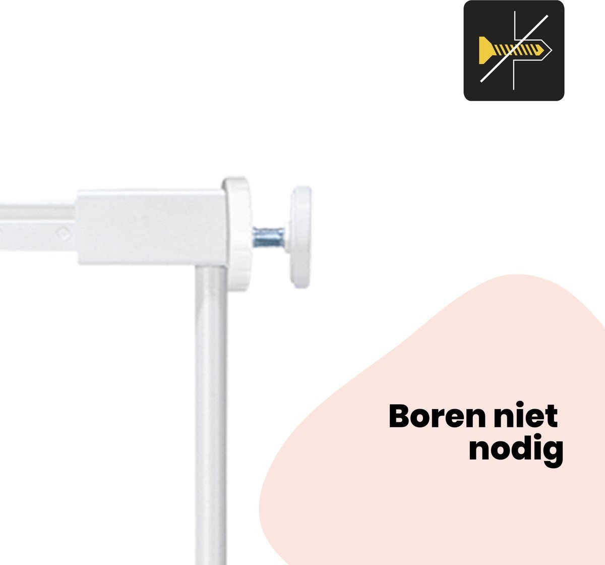 Safety1stTraphekje - Extra Hoog - Klembevestiging