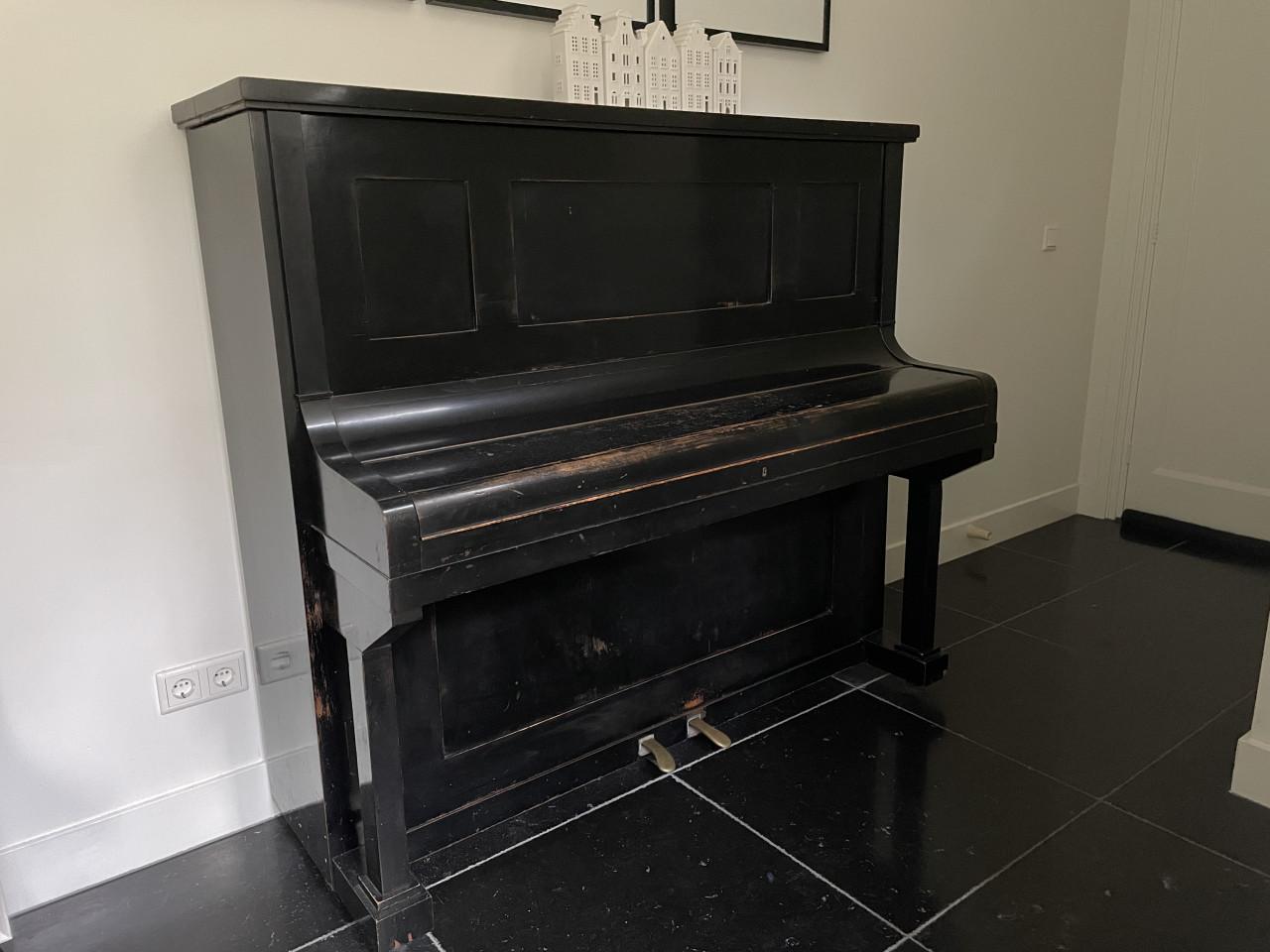Schmidt staande piano - authentiek