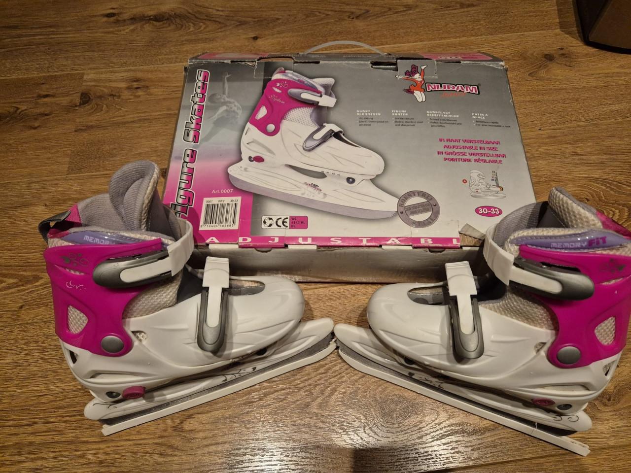 Nijdam schaatsen, verstelbaar maat 30-33