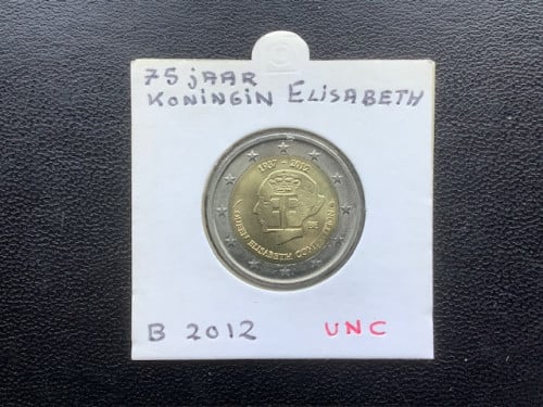 België 2 euro 2012 Queen Elisabeth Competition 1937-2012.