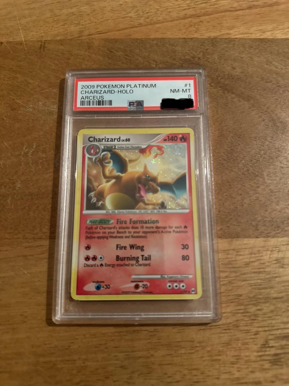 Charizard Holo PSA8