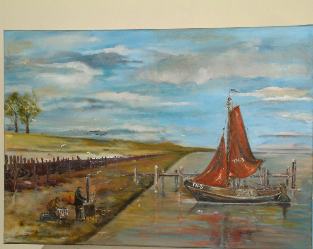 Ode aan  Tolerant  Frank Lok  Hengst Schilderijen Jac Caljouw Arnemuiden