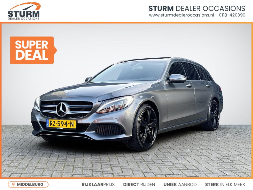 Mercedes-Benz C-Klasse estate 180 premium plus | panoramadak | leder | led 